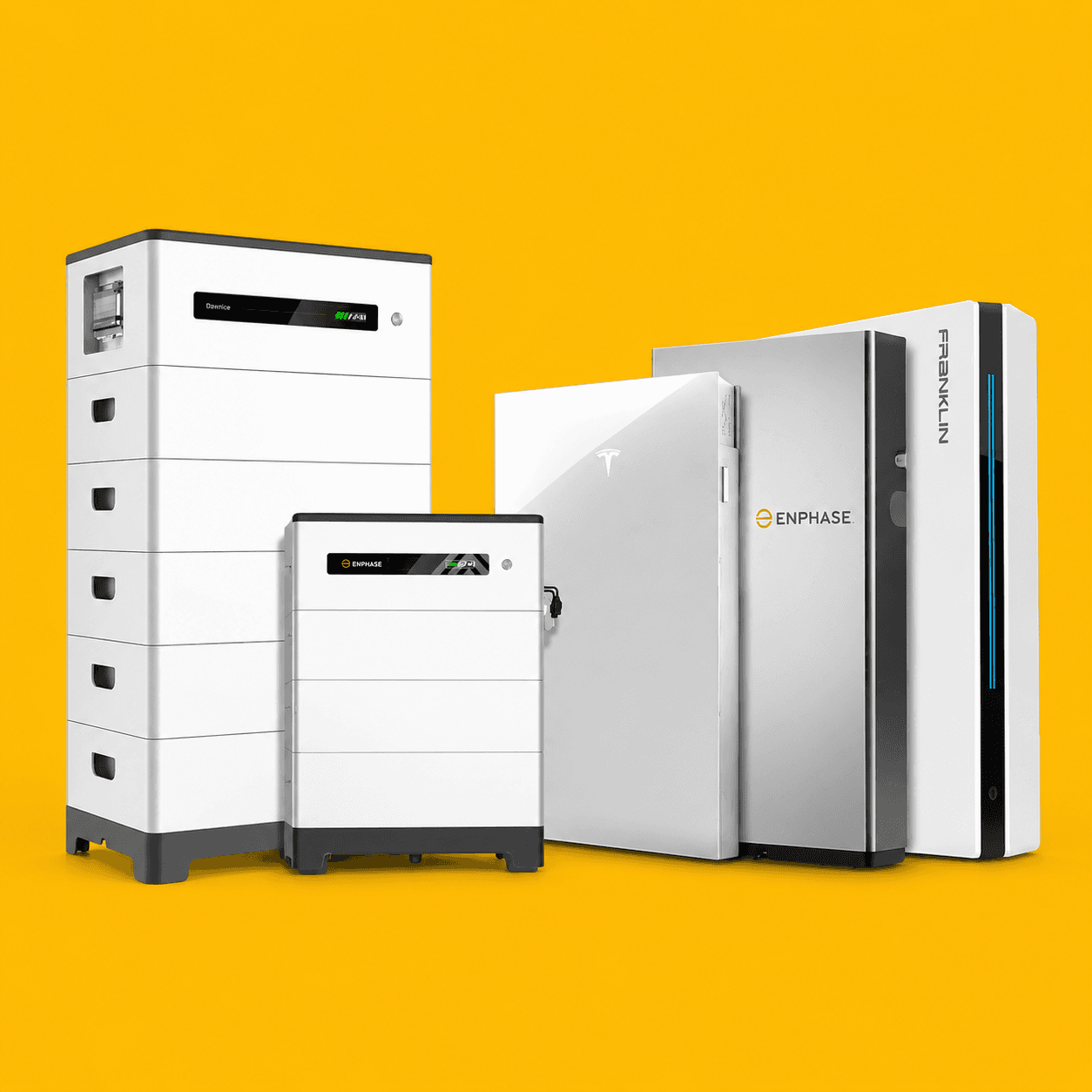 Solar battery and inverter products
